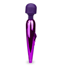 Load image into Gallery viewer, Purple USB Fantasy Wand vibrator