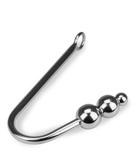 Load image into Gallery viewer, Rattlesnake triple-bead anal hook