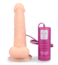 Load image into Gallery viewer, Realistic suction cup dildo with 4 rotation modes