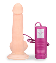 Load image into Gallery viewer, Realistic suction cup dildo with 4 rotation modes