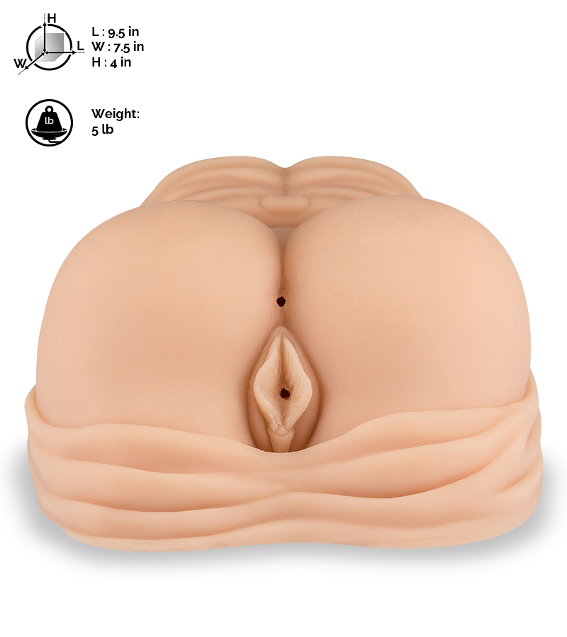 Realistic vagina and ass 5 lb