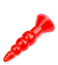 Load image into Gallery viewer, Red Rocket jelly butt plug