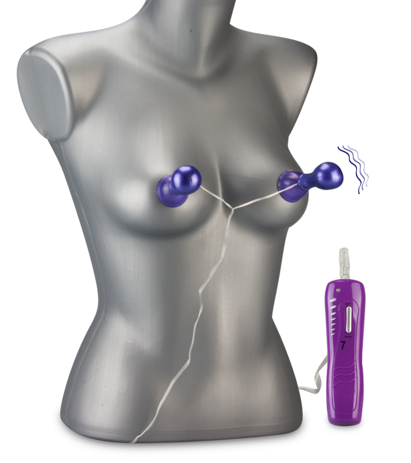 Remote control nipple stimulators