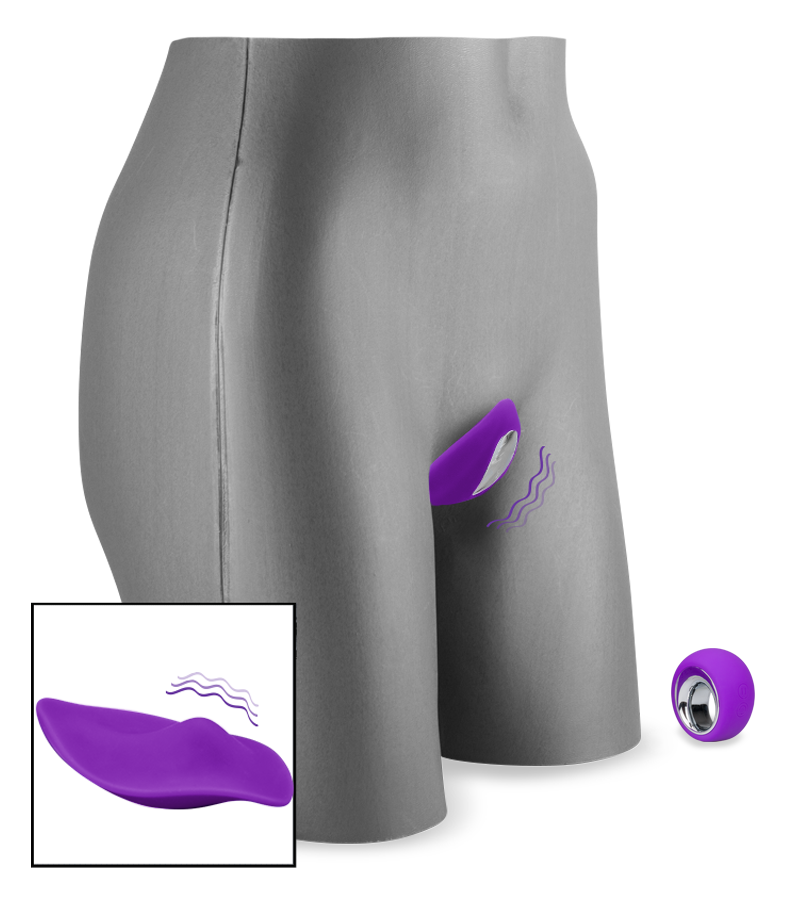Remote control stimulating underwear vibrator 12 modes