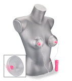 Remote control vibrating nipple stimulator