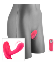 Load image into Gallery viewer, Remote control vibrating shell wearable dildo