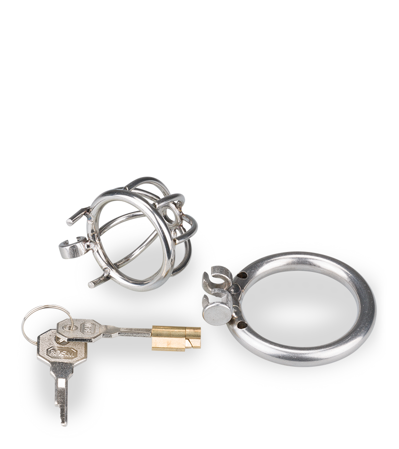 Repentance small chastity cage