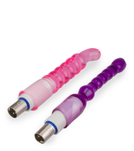 Load image into Gallery viewer, Set of 2 butt plugs for sex machines