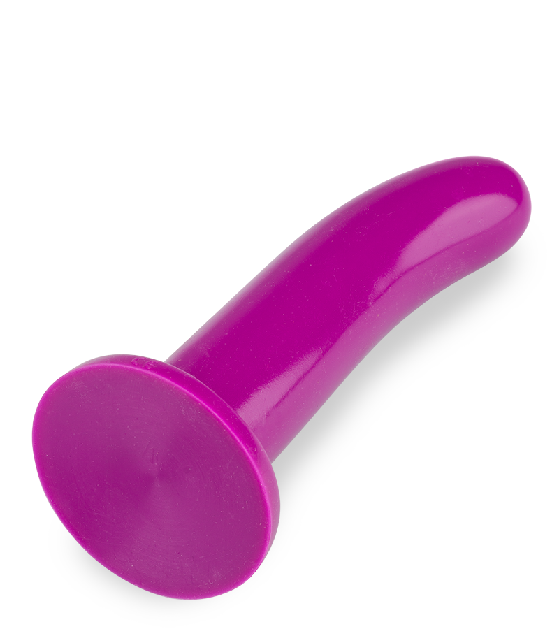 Smooth suction cup dildo for strap on harness kit 5.50 inches