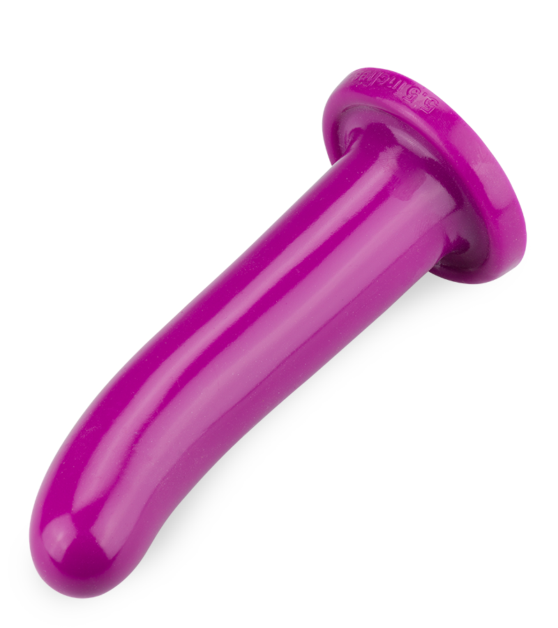 Smooth suction cup dildo for strap on harness kit 5.50 inches