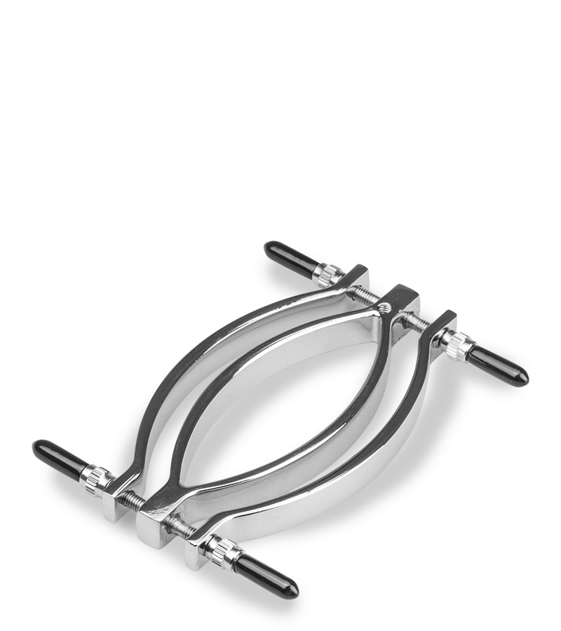 Stainless steel vaginal clamp