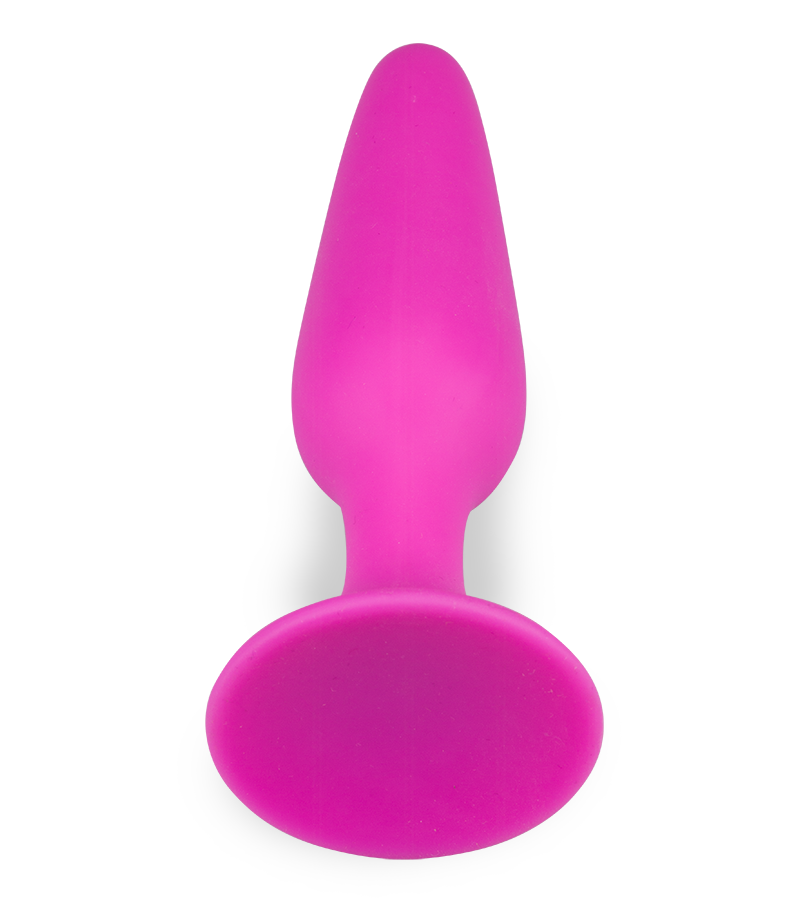 Suction cup cone butt plug