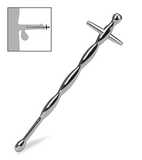 Sword long urethra plug