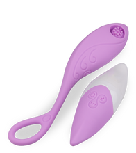 Load image into Gallery viewer, Textured clitoris-stimulating vibrating love egg