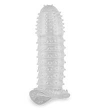 Load image into Gallery viewer, Textured crystal penis extension