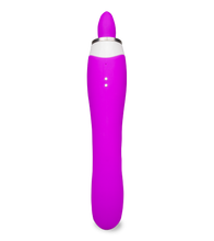 Load image into Gallery viewer, Torch pussy pump with tongue and vibrator