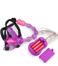 Load image into Gallery viewer, Triple stimulation wearable butterfly vibrator