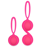 Two pack of soft silicone Ben Wa balls