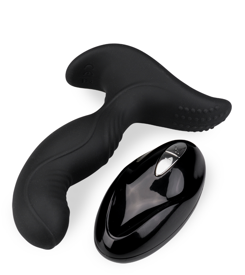 USB remote control P-spot massaging prostate stimulator