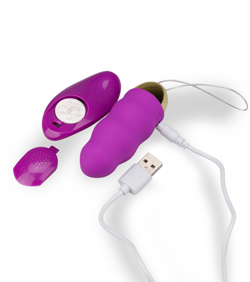 USB wavy wireless vibrating egg 12 modes