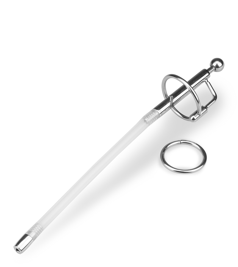 Venera pierced urethral dilator with sperm stopper