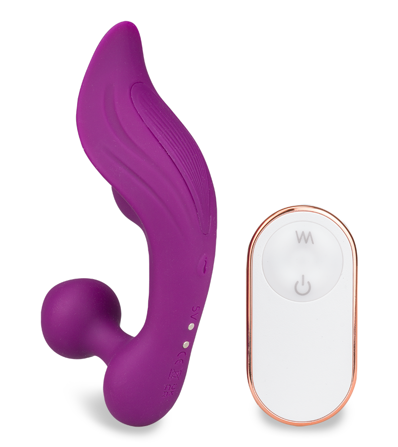 Venus panty vibrator with butt plug