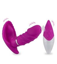 Load image into Gallery viewer, Vibrant air remote control clitoral stimulator