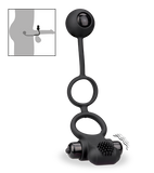 Vibrating anal bead double cock ring 10 speeds