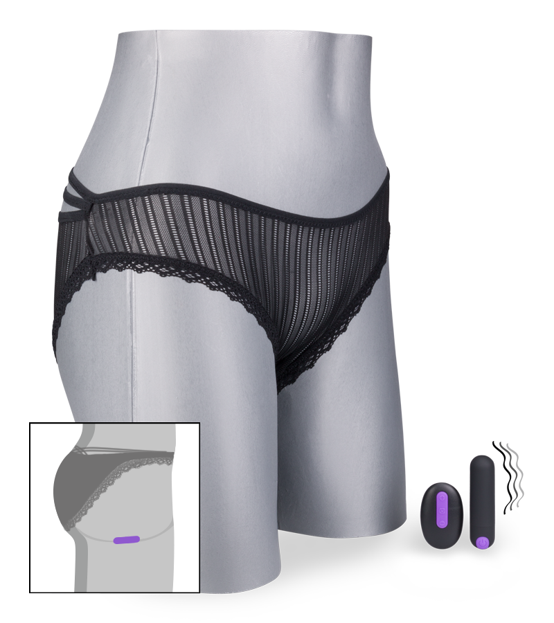 Vibrating knickers with ultra-powerful vibrations 20 modes