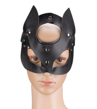 Load image into Gallery viewer, Wildcat faux leather mask