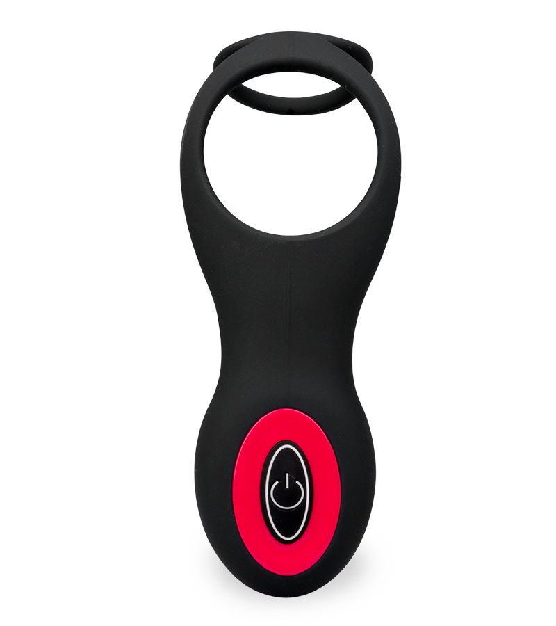 Wireless remote control prostate sex toy with cock ring