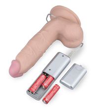 Load image into Gallery viewer, XL hefty diameter vibrating dildo