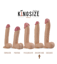 Load image into Gallery viewer, Anacond&#039;hard lifelike king size dildo