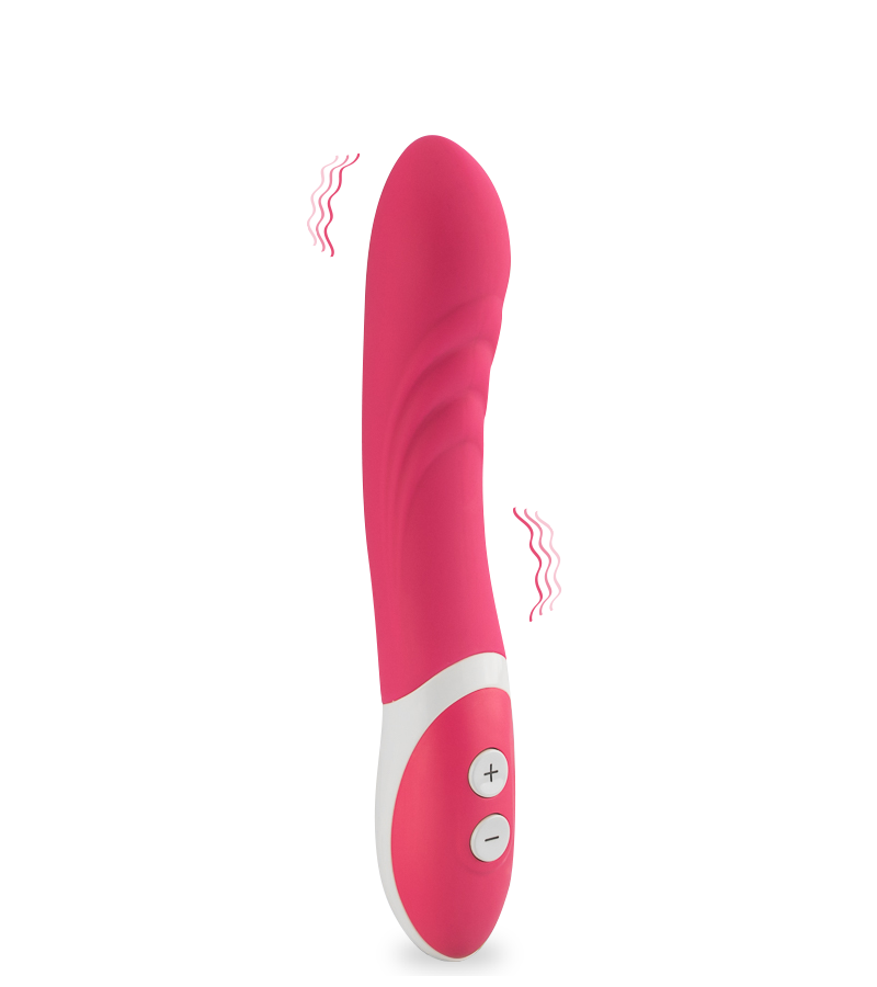 Powerful USB-rechargeable silicone vibrator 7 speeds