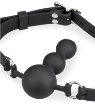 Load image into Gallery viewer, Silicone ball gag with 2.25-inch plug