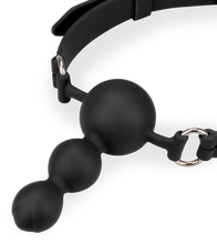 Load image into Gallery viewer, Silicone ball gag with 2.25-inch plug