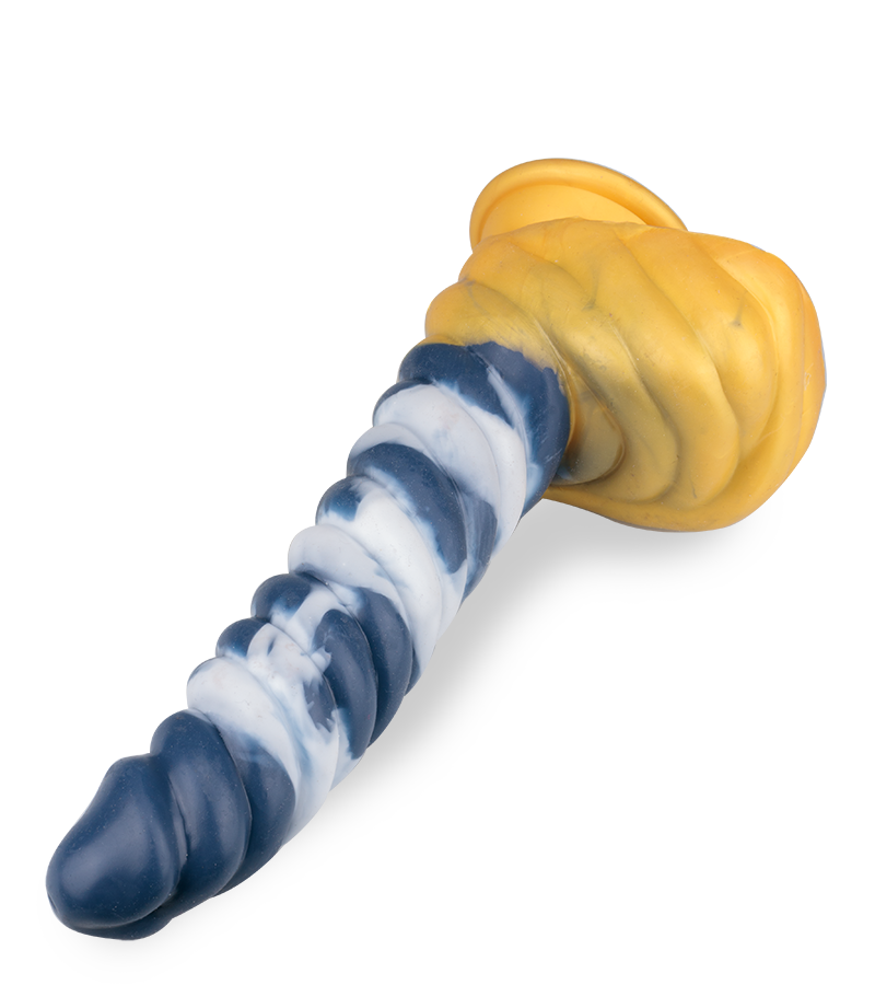 Zepto alien dildo with suction cup